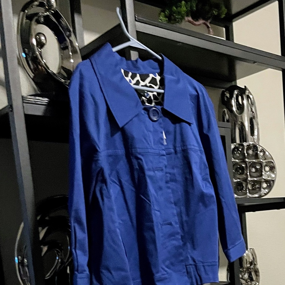 Blue jacket